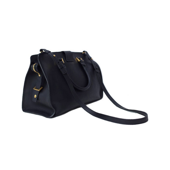 Saint Laurent Paris Petit Cabas 2way Bag Black - Picture 2 of 9